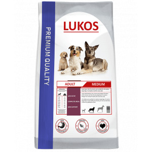 Lukos Adult Medium Hundefutter 12 kg von Lukos