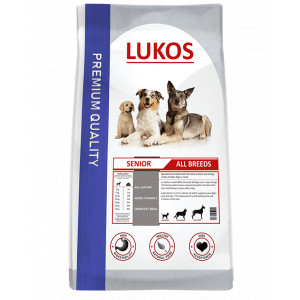 Lukos Senior 7+ Hundefutter 1 kg von Lukos