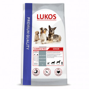 Lukos Senior mit Lamm & Reis Hundefutter 1 kg von Lukos