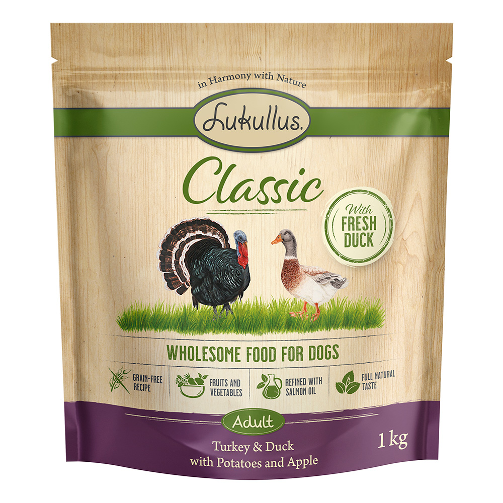 1 kg Lukullus Classic zum Sonderpreis - Truthahn & Ente von Lukullus