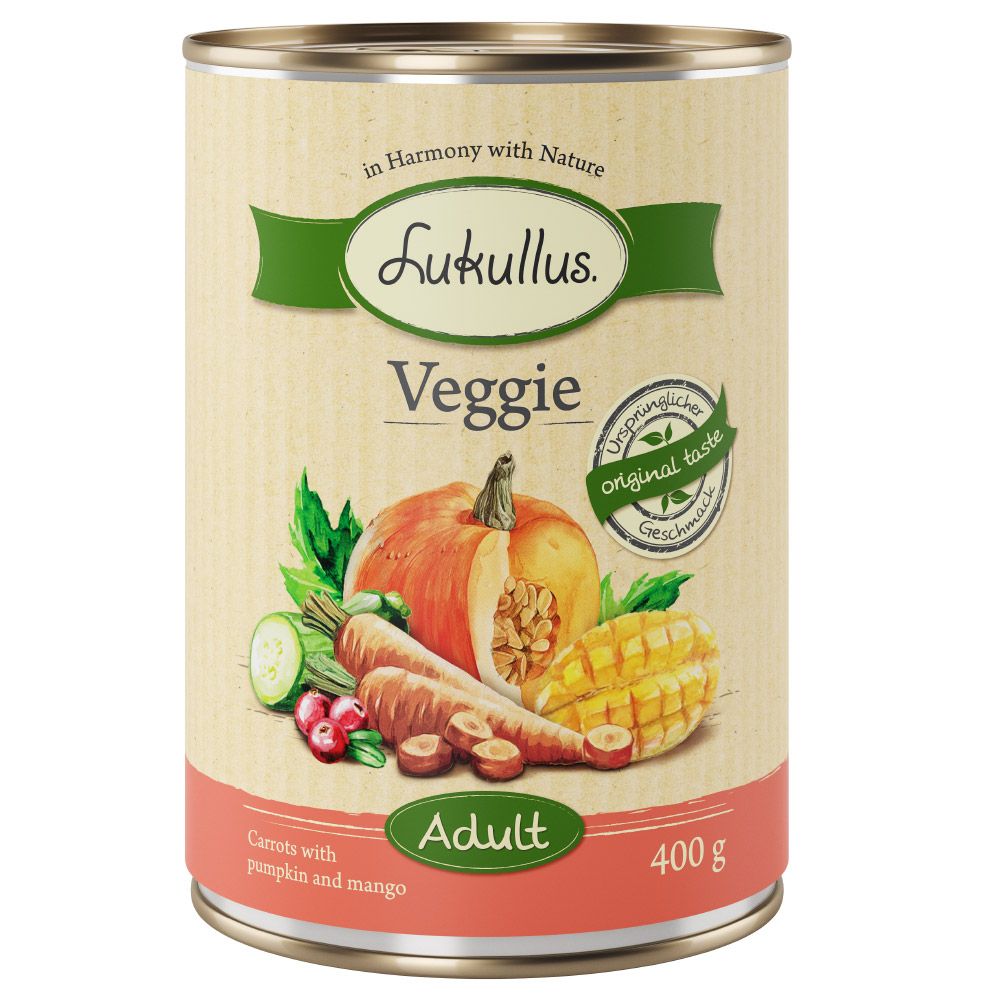 10 + 2 gratis! 12 x 400 g Sparpaket Lukullus Naturkost - Veggie von Lukullus