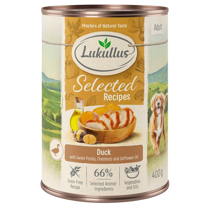 Lukullus Selected Recipes: Feines Entenherz - 6 x 400 g von Lukullus