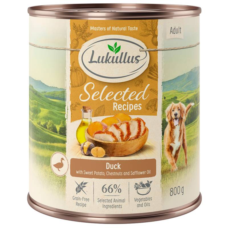 Lukullus Selected Recipes: Feines Entenherz - 6 x 800 g von Lukullus