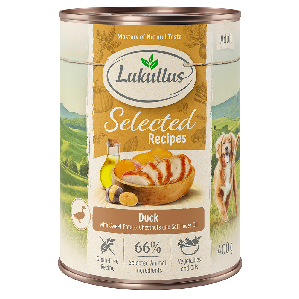 Lukullus Selected Recipes: Feines Entenherz - Sparpaket: 24 x 400 g von Lukullus