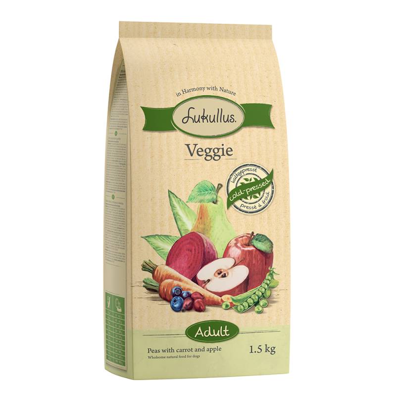 Lukullus Kaltgepresst Veggie - Sparpaket: 4 x 1,5 kg von Lukullus