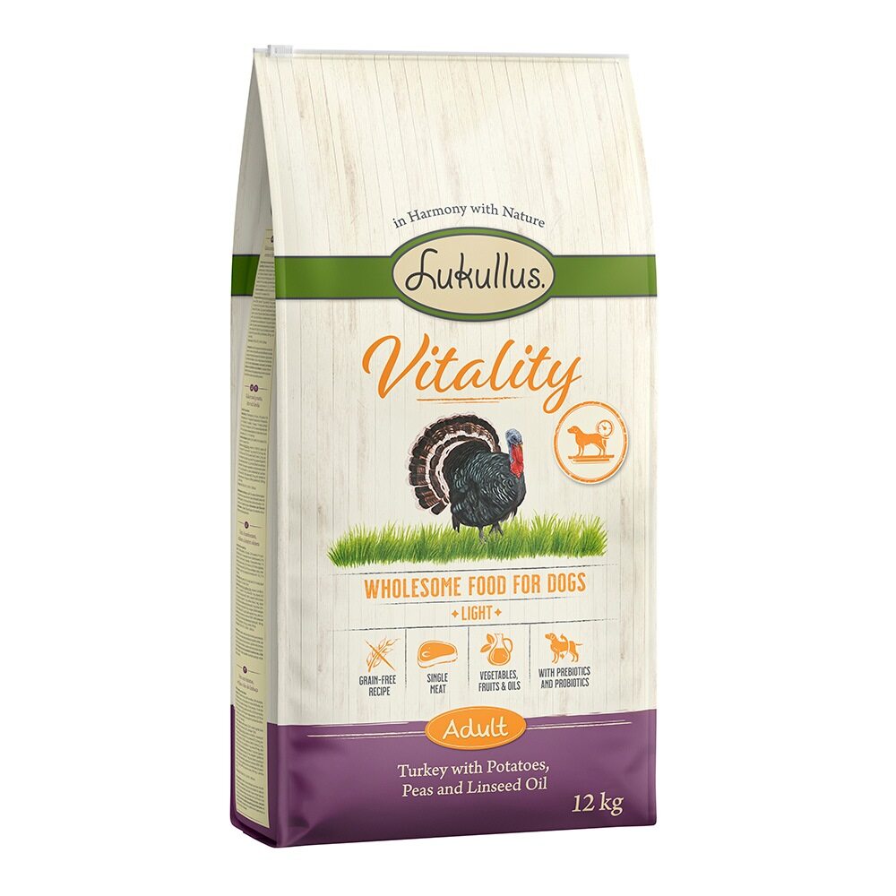 Lukullus Vitality Light (getreidefrei) - 12 kg von Lukullus