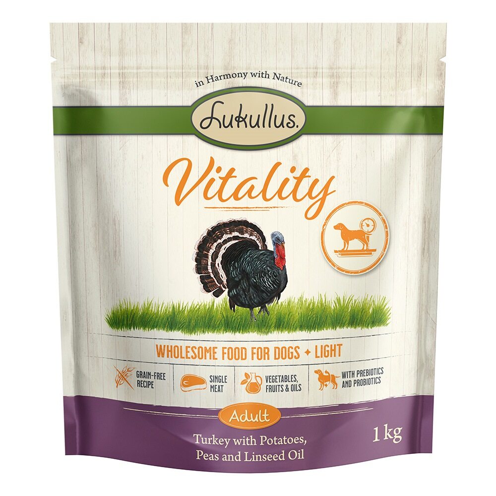 Lukullus Vitality Light (getreidefrei) - Sparpaket: 5 x 1 kg von Lukullus