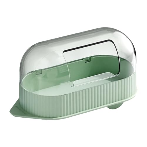 Hamster Sandbad Container - Hamsterschale Set | Hamster Transparente Betten | Kleine Haustiere Hamsterkäfig Zubehör | Dusche und Graben Raum für Streifenhörnchen, Meerschweinchen von Lumiscent