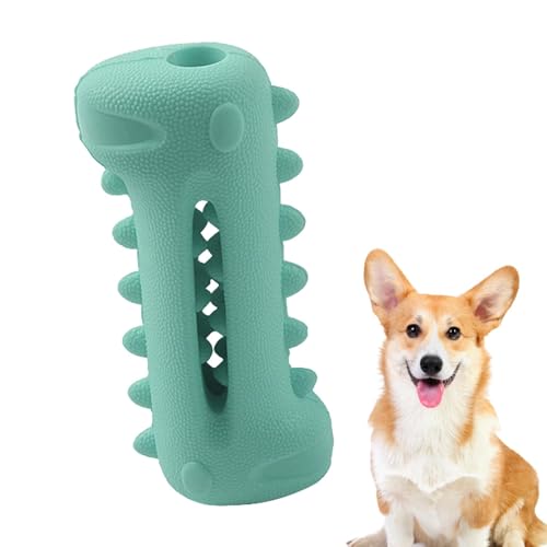 Hunde Zahnreinigung Spielzeug | Pet Dog Food Treat Toy | Pet Food Treat Toy, Zähne knirschen & Zähneputzen, Puzzle-Spielzeug, beißfest, zum Zahnen von Lumiscent