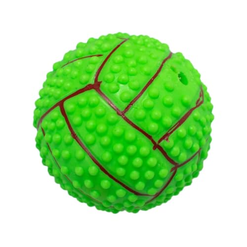 Leckerli-Spender-Hundeball – Hunde-Apportierball | Hundetrainingsball | Hundetrainingsballspielzeug | Quietschender Leckerbissen-Ball, interaktives Hundespielzeug | Ballfutterspender, Stimulationsspie von Lumiscent