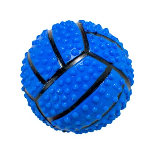 Leckerli-Spender-Hundeball – Hunde-Apportierball | Hundetrainingsball | Hundetrainingsballspielzeug | Quietschender Leckerbissen-Ball, interaktives Hundespielzeug | Ballfutterspender, Stimulationsspie von Lumiscent