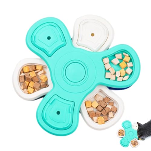 Lunaobrik Hundefutter-Puzzlespielzeug, Welpennapf Slow Feeder, Three Layers Eat Slow Puzzles Feeder, Abnehmbare Hundenäpfe im Puzzle-Stil, um Langeweile zu reduzieren von Lunaobrik