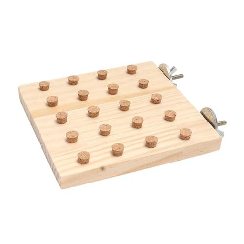 Lunaobrik Papageienspielzeug, Papageienspielzeug für große Vögel - Mehrzweck-Puzzlespielzeug, STURDY Bird Play Parcher Aktivitätsspiel für kleine Tiere für Sardellen von Lunaobrik