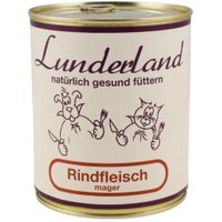 Lunderland Reinfleisch-Dose Rindfleisch mager 6x800 g von Lunderland