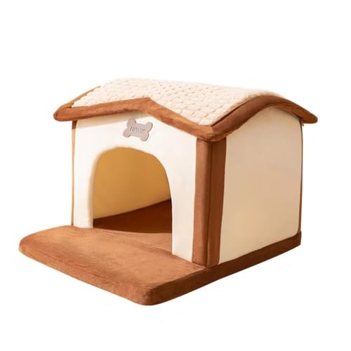 Luobannm Hundehütte, Bett, Katzennest, Warme Winter-Katzen-/Hundehütte, Komfortable Welpenhöhle, Gemütlich für Katzen und Kleine Katzen/Hunde von Luobannm