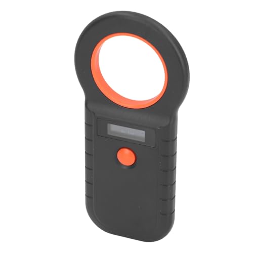 Luocute Haustier-Mikrochip-Scanner, 0,91-Zoll-Bildschirm mit Hoher Helligkeit, Kabelloser Tiermarkenleser, Unterstützt EMID FDX B, 2–12 Mm Glasröhrenmarken > 8 cm, 30 Mm Tierohrmarken > von Luocute