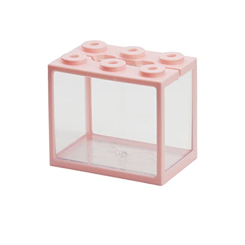 Luojuny Pet Box Burr Free Erstellen Sie Vitalität Kunststoff Landschaft Algen Rasse Aquatics Aquarium Haushaltsbedarf Rosa von Luojuny