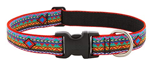 Lupine Hundehalsband, 2,5 cm breit, El Paso-Design, verstellbar von 40,6–71,1 cm lang von Lupine