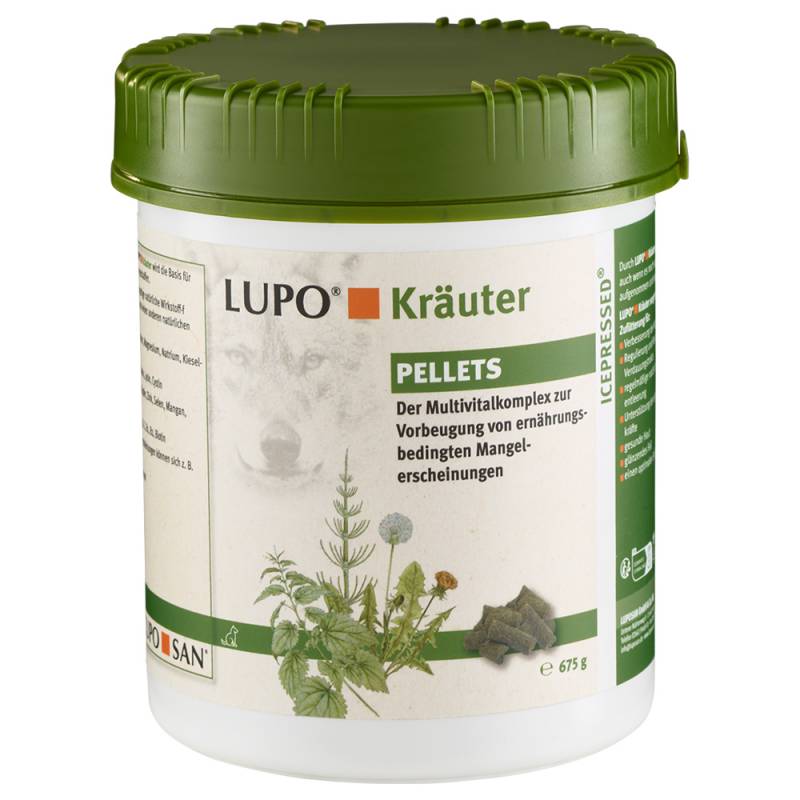 LUPO Kräuter Pellets - 4 x 675 g von Luposan