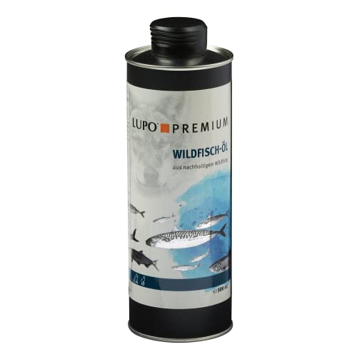 Luposan Lupo Premium Wildfisch-Öl aus nachhaltigem Wildfang (500 ml) von Luposan