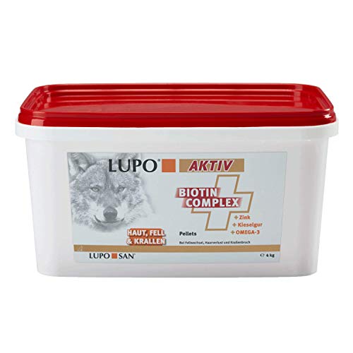 Luposan Aktiv BIOTIN Complex - PELLETS (4000g (mindestens 1 Jahr haltbar)) von Luposan