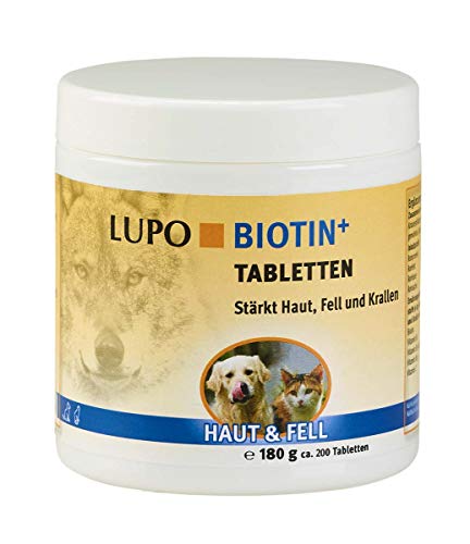 Luposan Biotin+ Tabletten für Hunde (180 g) von Luposan