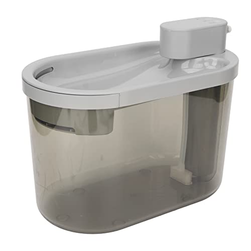 2200 Ml Trinkbrunnen für Haustiere, Leiser Betrieb, Automatischer Wasserspender für Katzen, Intelligenter Kabelloser Trinkspender für Haustiere, Fahrradfiltration, Radarinduktion von Luqeeg