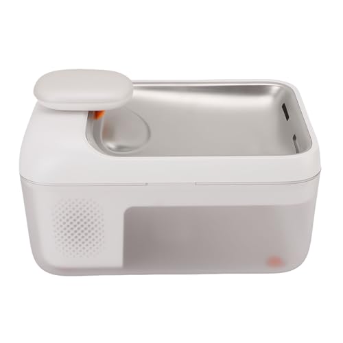 Automatischer Haustierwasserbrunnen, 4,5 -l -Edelstahl Katzenwasserbrunnen mit Großer Kapazität für Große Hunde und Katzen Automatischer Haustierwasserbrunnen, 4,5 -l -Edelstahl Katzenwasserbrunnen mit Großer Kapazität für Große Hunde und Katzen von Luqeeg