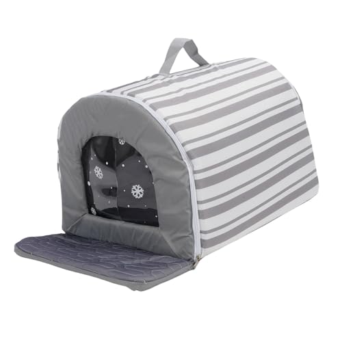 Sommer Cooles Hundehaus, Bequem Atmungsaktive Süße Kühlende Eishäuser Hundeschattenzelt mit 6 Eisboxen für Häusliche Mittlere Katzen Hunde Sommer Cooles Hundehaus, Bequem Atmungsaktive Süße Kühlende Eishäuser Hundeschattenzelt mit 6 Eisboxen für Häusliche Mittlere Katzen Hunde von Luqeeg