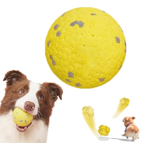 Lurebest Der Mellow Dog Calming Ball, Mellow Dog Calming Ball, Mellow Dog Calming Balls, Calming Ball Für Hunde, Mellow Dog Ball, Calming Ball Für Hunde (Gelb-B) von Lurebest