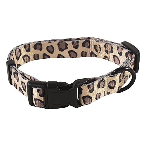 Luvable Friends Unisex Haustierhalsband, Leopardenmuster, Größe L von Luvable Friends