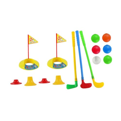 Luwecf Kinder Golfset für Anfänger, Golfschläger Set für Die Kleinen, 17Stk von Luwecf