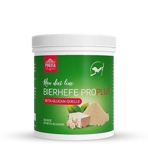 Lux4Kids Bierhefe PRO Plus Pulver für Hund & Katze für Fell und Immunsystem 1000 Gramm von Lux4Kids