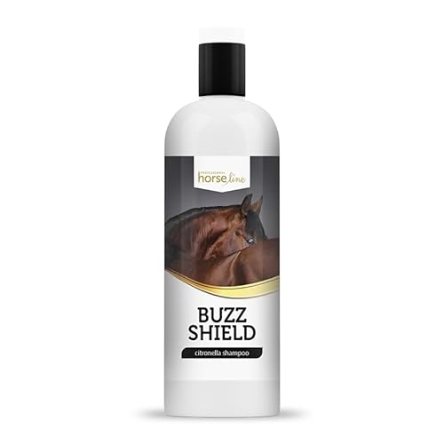 Buzz Shield Zitronellashampoo für Pferde, schützt vor Insekten & pflegt Fell von Lux4Kids