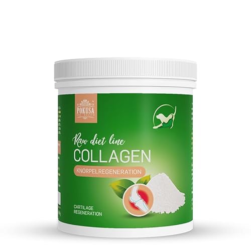 Collagen Pulver für Hund & Katze Unterstützt Knochen, Haut und Fell 200 Gramm von Lux4Kids