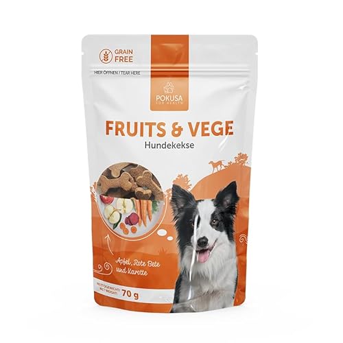 Lux4Kids Hundekekse Fruits und Vege Natürlicher Snack für Hunde von Lux4Kids