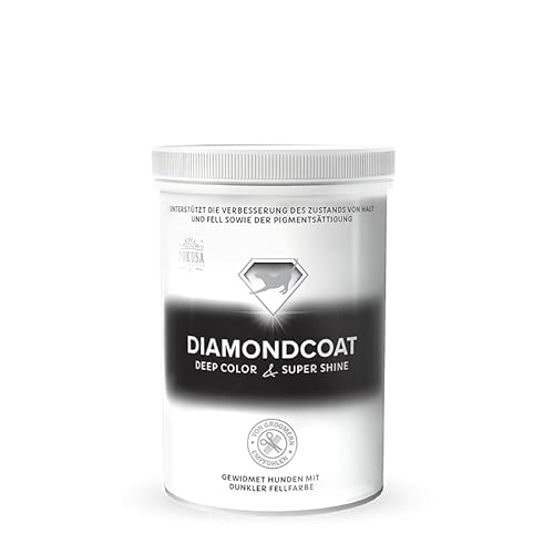 Lux4Kids Diamond Coat Dark ? Glänzendes Fell und gesunde Haut für Hunde mit dunklemFell 300 Gramm von Lux4Kids