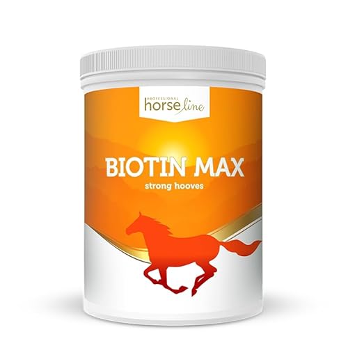 Lux4Kids HorseLinePRO Biotin Max Für Starke Hufe & glänzendes Fell 1000 g von Lux4Kids