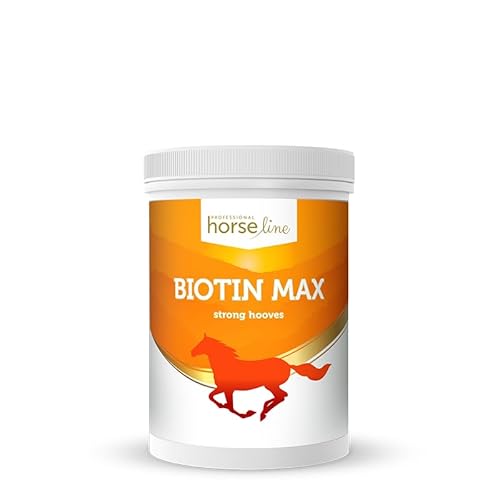 Lux4Kids HorseLinePRO Biotin Max Für Starke Hufe & glänzendes Fell 500 g von Lux4Kids