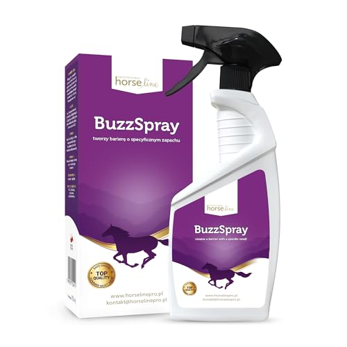 Lux4Kids HorseLinePRO BuzzSpray Natürlicher Schutz für Pferde auf Basis ätherischer Öle von Lux4Kids