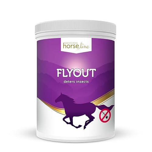 Lux4Kids HorseLinePRO FlyOut Natürlicher GMO und pestizidfreier Kräuterzusatz 700 g von Lux4Kids