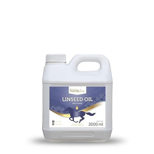 Lux4Kids HorseLinePRO Linseed Oil kaltgepresstes Leinöl Leinsamenöl 2000 ml von Lux4Kids