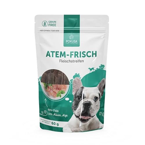 Lux4Kids Natürlicher Snack Atem-FRISCH Pute mit Minze und Alge für Hunde von Lux4Kids