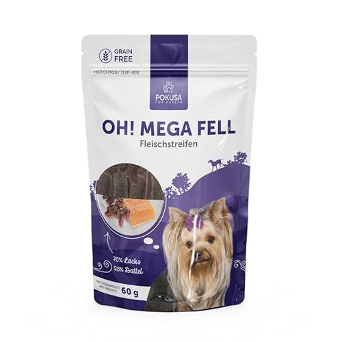 Lux4Kids Oh Mega Fell Lachs mit Dattel für Hunde von Lux4Kids