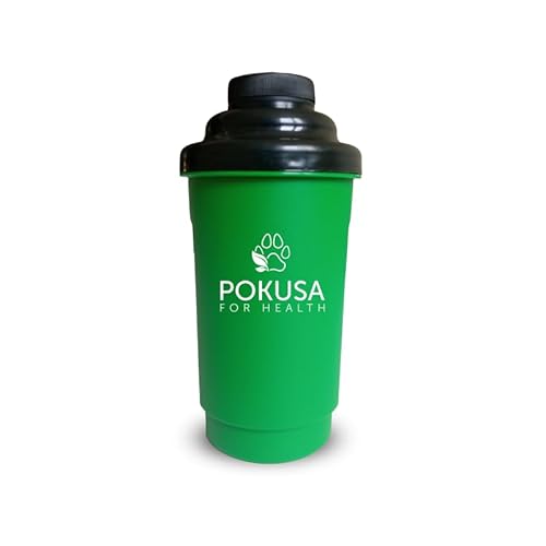 Lux4Kids PowerDogShaker Perfektes Mischen von Ergänzungsfuttermitteln von Lux4Kids