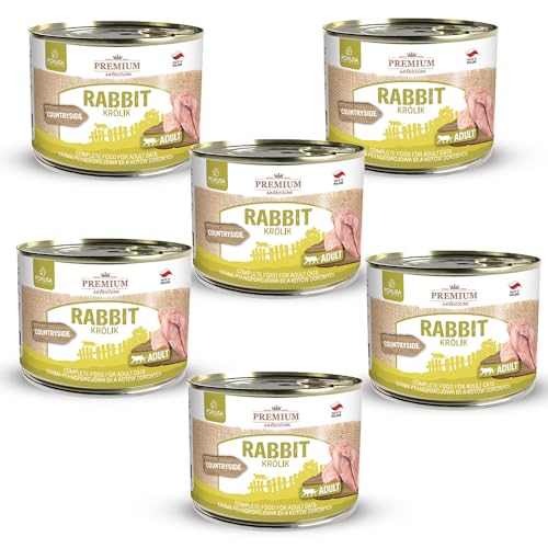 Premium Selection Kaninchen Nassfutter für Katzen von Lux4Kids