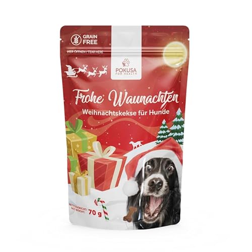 Weihnachtskekse für Hunde Festlicher Genuss | Gesunde Hundesnacks von Lux4Kids