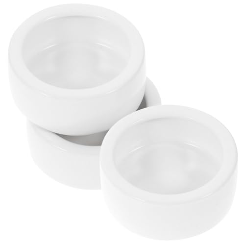 Luxshiny 3 Stück Keramische Reptilien Futter und Wasserschale Fluchtgeschützte Futterschale für Kleine Echsen Stabiler Stand Leicht zu Reinigen für Geckos und Andere Kleine Reptilien Luxshiny 3 Stück Keramische Reptilien Futter und Wasserschale Fluchtgeschützte Futterschale für Kleine Echsen Stabiler Stand Leicht zu Reinigen für Geckos und Andere Kleine Reptilien von Luxshiny