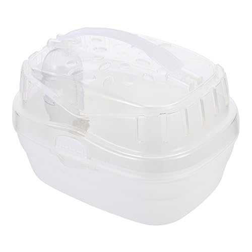 Luxshiny Hamster Tragetasche Atmungsaktive Transportbox für Zwerghamster und Tragbare Käfiglösung für Ausflüge und Reisen mit Haustieren Leicht und Kompakt Luxshiny Hamster Tragetasche Atmungsaktive Transportbox für Zwerghamster und Tragbare Käfiglösung für Ausflüge und Reisen mit Haustieren Leicht und Kompakt von Luxshiny