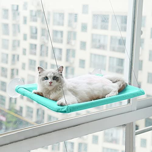 LvSenLin Lindas Camas colgantes para Gatos, cómoda Ventana soleada, asiento de montaje Con rodamiento de 20kg, hamaca Fuerte para Gatos, estante para cama de gato, hamaca para Gatos von LvSenLin